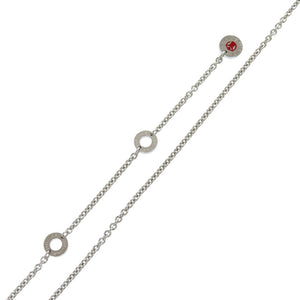 新品同様 ブルガリ セーブザチルドレン シルバー925 シルバー ネックレス 0074【中古】BVLGARI