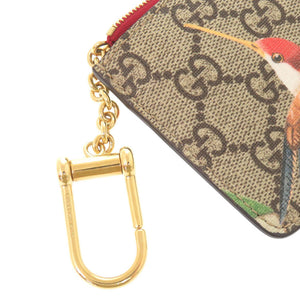 新品同様 グッチ ティアン GGスプリーム 424898 ベージュ コインケース 0188【中古】GUCCI