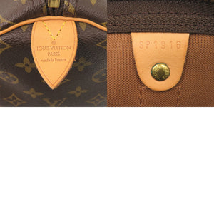 美品 ルイ ヴィトン キーポル55 モノグラム M41424 ボストンバッグ LV 0206【中古】LOUIS VUITTON