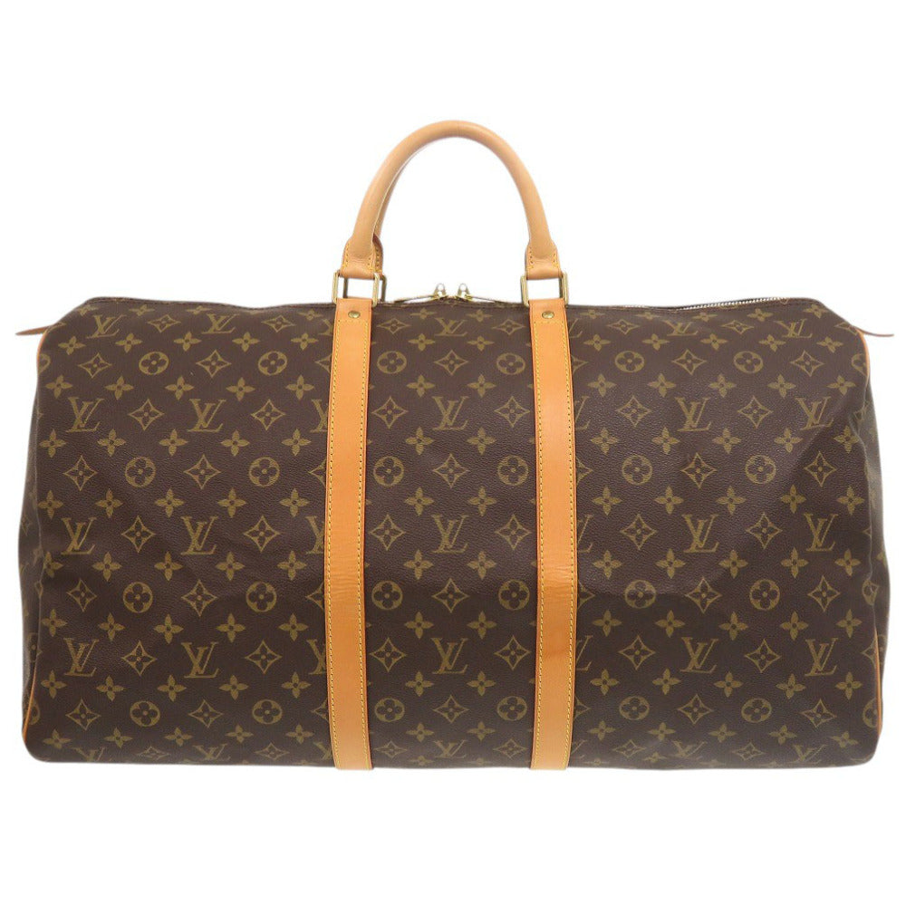 美品 ルイ ヴィトン キーポル55 モノグラム M41424 ボストンバッグ LV 0206【中古】LOUIS VUITTON