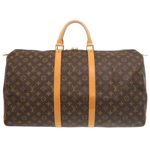 美品 ルイ ヴィトン キーポル55 モノグラム M41424 ボストンバッグ LV 0206【中古】LOUIS VUITTON