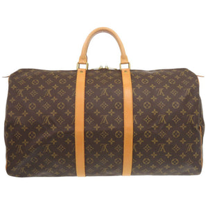 美品 ルイ ヴィトン キーポル55 モノグラム M41424 ボストンバッグ LV 0206【中古】LOUIS VUITTON
