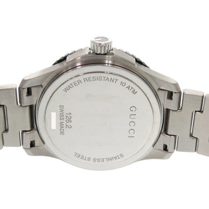 美品 グッチ Gタイムレス スポーツ 126.2 YA126282 クオーツ 腕時計 SS ネイビー 0216【中古】GUCCI