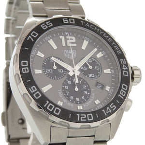 新品同様 タグホイヤー フォーミュラ1 CAZ1011 SS セラミック グレー クオーツ 腕時計 0219【中古】TAG HEUER