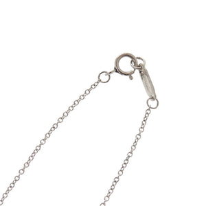 美品 ティファニー ジャズクロス Pt950プラチナ ダイヤモンド ネックレス ジュエリー 0230【中古】TIFFANY&Co.