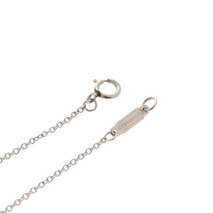 美品 ティファニー ジャズクロス Pt950プラチナ ダイヤモンド ネックレス ジュエリー 0230【中古】TIFFANY&Co.