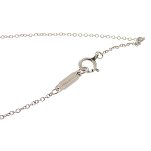 美品 ティファニー ジャズクロス Pt950プラチナ ダイヤモンド ネックレス ジュエリー 0230【中古】TIFFANY&Co.