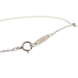 美品 ティファニー ジャズクロス Pt950プラチナ ダイヤモンド ネックレス ジュエリー 0230【中古】TIFFANY&Co.