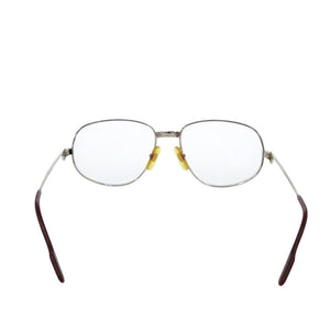 カルティエ トリニティ 眼鏡 フレーム SS シルバー ブラウン 0234【中古】CARTIER