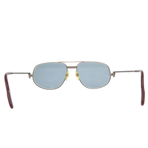 美品 カルティエ サントス サングラス メタル シルバー 0236【中古】CARTIER