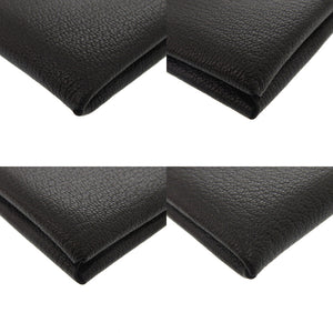 美品 エルメス カルヴィ シェーブル ブラック シルバー金具 W刻印(2024年製) カードケース 黒 0241 【中古】 HERMES