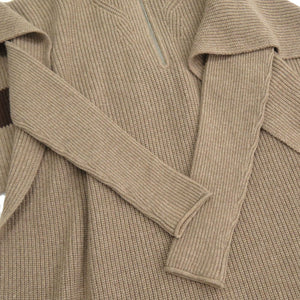 エルメス ブラウン系 ニットワンピース ワンピース 0245【中古】HERMES