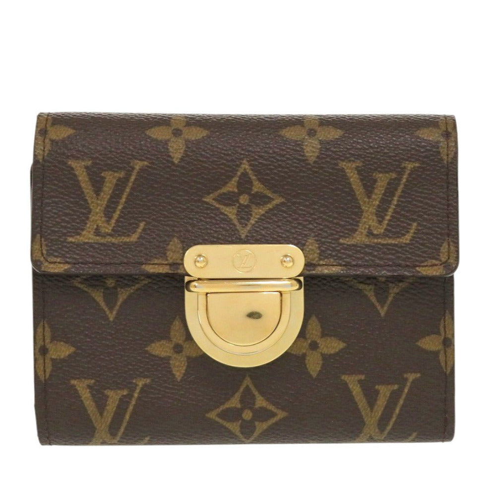ルイ ヴィトン ポルトフォイユ コアラ モノグラム M58013 モノグラムキャンバス ブラウン 三つ折り財布 LV 0269【中古】LOUIS VUITTON