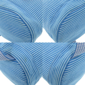 エルメス キッズ ホース カヴァルカラー コットン ブルー リュック デイパック 青 0291【中古】HERMES