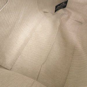 新品同様 エルメス ブリッド ア ブラック GM コットン ブラウン シルバー金具 ハンドバッグ 0298【中古】HERMES