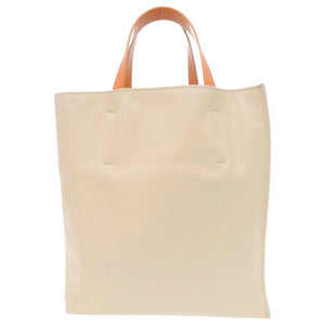 美品 マルニ MUSEO ミュゼオ レザー ベージュ 2WAY トートバッグ ショルダーバッグ 0305【中古】MARNI
