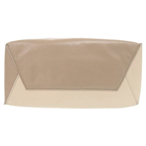 美品 マルニ MUSEO ミュゼオ レザー ベージュ 2WAY トートバッグ ショルダーバッグ 0305【中古】MARNI