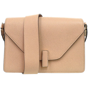 美品 ヴァレクストラ イジィデ 2WAY N460733 レザー ベージュ ゴールド金具 ショルダーバッグ 0309【中古】Valextra