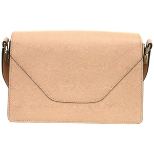 美品 ヴァレクストラ イジィデ 2WAY N460733 レザー ベージュ ゴールド金具 ショルダーバッグ 0309【中古】Valextra
