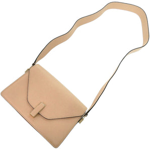 美品 ヴァレクストラ イジィデ 2WAY N460733 レザー ベージュ ゴールド金具 ショルダーバッグ 0309【中古】Valextra