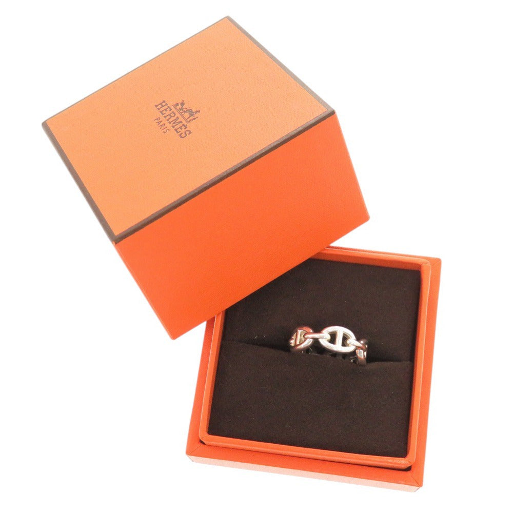美品 エルメス シェーヌダンクル アンシェネ PM #54 シルバー925 リング 指輪 0318【中古】HERMES