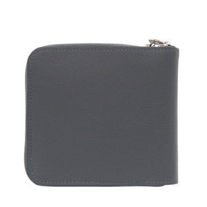 未使用 エルメス ジップアンゴー2 シェーヌダンクル エバーカラー グリミスティ シルバー金具 K刻印(2025年製) 二つ折り財布 グレー 0322【中古】HERMES