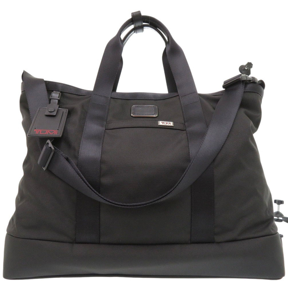美品 トゥミ ALPHA アルファ キャリーオール トート 138555‐1041 ナイロン ブラック 0349【中古】TUMI