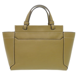 新品同様 スリーワンフィリップリム 2WAY レザー カーキ ハンドバッグ 0364【中古】3.1 phillip lim