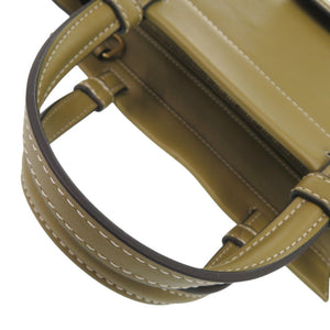 新品同様 スリーワンフィリップリム 2WAY レザー カーキ ハンドバッグ 0364【中古】3.1 phillip lim