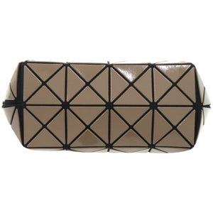 新品同様 イッセイミヤケ バオバオ BAOBAO BB13 AG301 PVC ポリエステル ブラウン 茶 ポーチ 0387【中古】ISSEY MIYAKE