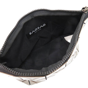 新品同様 イッセイミヤケ バオバオ BAOBAO BB13 AG301 PVC ポリエステル ブラウン 茶 ポーチ 0387【中古】ISSEY MIYAKE