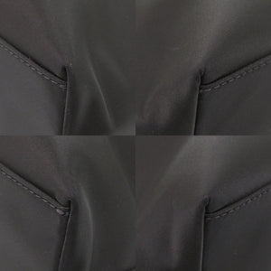 美品 バーバリー ロゴ ブラック ナイロン 2way トートバッグ 黒 0410【中古】BURBERRY