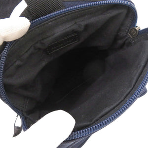 美品 バレンシアガ 620260 ナイロン ネイビー ボディバッグ ショルダーバッグ 0434【中古】BALENCIAGA