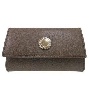 未使用品 ブルガリ 6連キーケース レザー ブラウン 0446【中古】BVLGARI