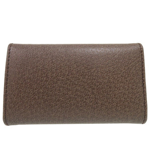 未使用品 ブルガリ 6連キーケース レザー ブラウン 0446【中古】BVLGARI