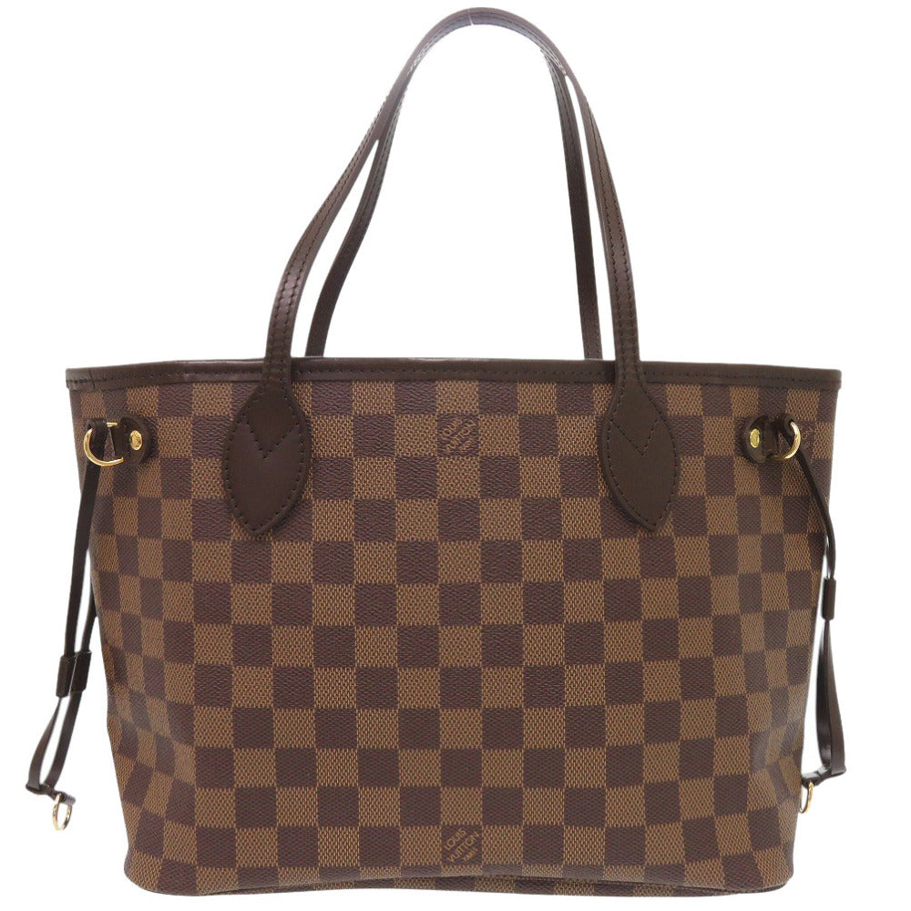 新品同様 ルイ ヴィトン ネヴァーフルPM ダミエ スリーズ N51109 トートバッグ LV 0463【中古】LOUIS VUITTON