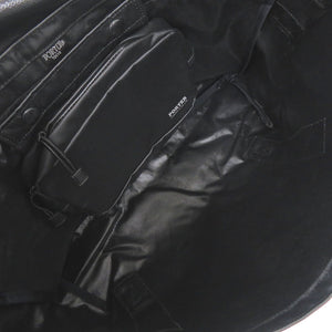 美品 ポーター PORTER SONIC CONVERTIBLE MESSENGER BAG メッセンジャーバッグ PVC ブラック 0471【中古】吉田カバン