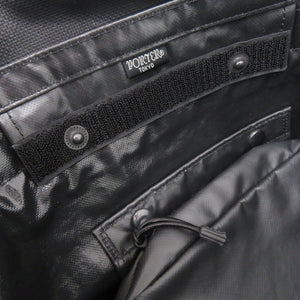 美品 ポーター PORTER SONIC CONVERTIBLE MESSENGER BAG メッセンジャーバッグ PVC ブラック 0471【中古】吉田カバン