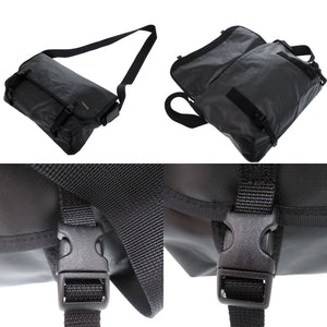 美品 ポーター PORTER SONIC CONVERTIBLE MESSENGER BAG メッセンジャーバッグ PVC ブラック 0471【中古】吉田カバン