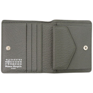 新品同様 メゾン マルジェラ 4ステッチ 二つ折り ウォレット S56UI0140P4455T8127 グレインレザー カーフレザー カイユーグレー 灰 二つ折り財布 0556【中古】Maison Margiela