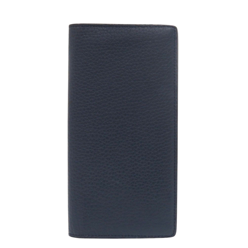ルイ ヴィトン ポルトフォイユ プラザ M58818 トリヨンレザー オセアン ネイビー 長財布 紺 LV 0582【中古】LOUIS VUITTON