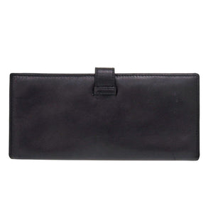 ロエベ アナグラム ナッパレザー ブラック 長財布 黒 0583【中古】LOEWE