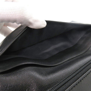 ロエベ アナグラム ナッパレザー ブラック 長財布 黒 0583【中古】LOEWE