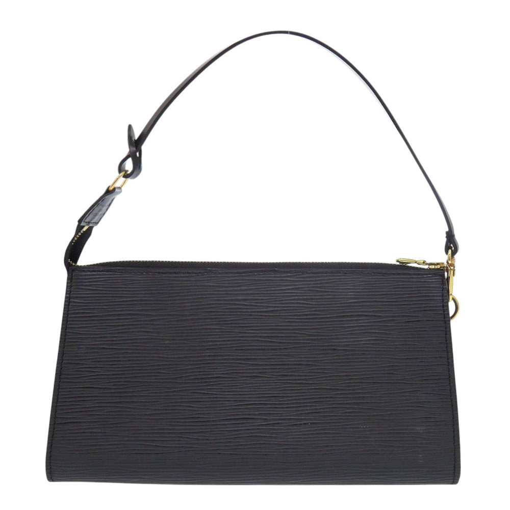 美品 ルイ ヴィトン ポシェット アクセソワール エピ M52942 エピレザー ノワール ポーチ 黒 LV 0587【中古】LOUIS VUITTON