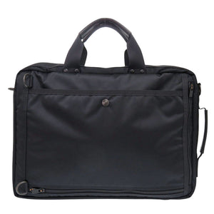 美品 ラゲッジレーベル ブリーフケース ZONE 973-05751 ナイロン ブラック ビジネスバッグ リュック 黒 0598【中古】吉田カバン LUGGAGE LABEL