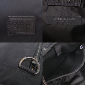 美品 ラゲッジレーベル ブリーフケース ZONE 973-05751 ナイロン ブラック ビジネスバッグ リュック 黒 0598【中古】吉田カバン LUGGAGE LABEL