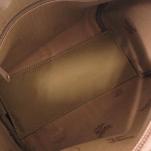 美品 バーバリー ヴィンテージ ノバチェック キャンバス レザー ベージュ ブラウン 2WAY ハンドバッグ ミニボストンバッグ ショルダーバッグ 0604【中古】BURBERRY