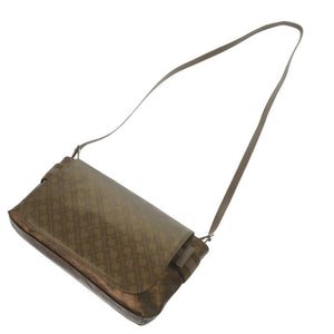 美品 ゲラルディーニ ポリエステル ブラウン ショルダーバッグ 0606【中古】GHERARDINI