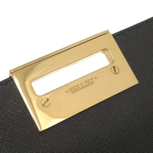 美品 サルヴァトーレフェラガモ ガンチーニ レザー ブラック ハンドバッグ 黒 0611【中古】Salvatore Ferragamo