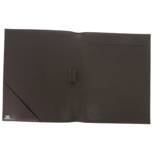美品 エルメス メモパッド トゴ レザー ショコラ □K刻印 茶 手帳カバー 0614【中古】HERMES